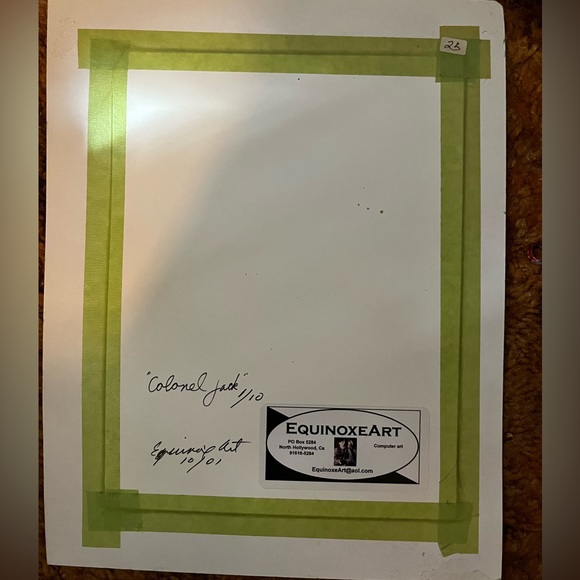 Stargate SG-1 Jack O’Neill Original Computer Artwork - Picture 2 of 3